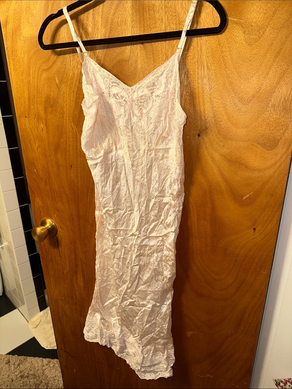 Classic Women's Lace-Trim Slip Dresses bundle of 6 size small all vintage